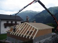 Holzbau Lenz Dachstuhl 1